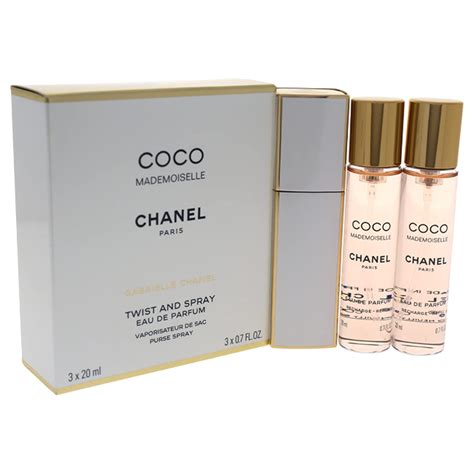 chanel coco mademoiselle eau de parfum 3 x 20 ml